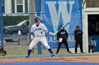 Baseball vs Nichols  Wheaton College Baseball vs Nichols College. - Photo By: KEITH NORDSTROM : Wheaton, baseball